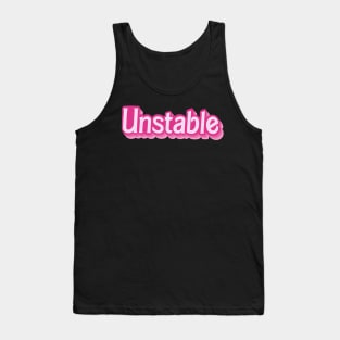 Unstable Barbie Pink Gradient Tank Top